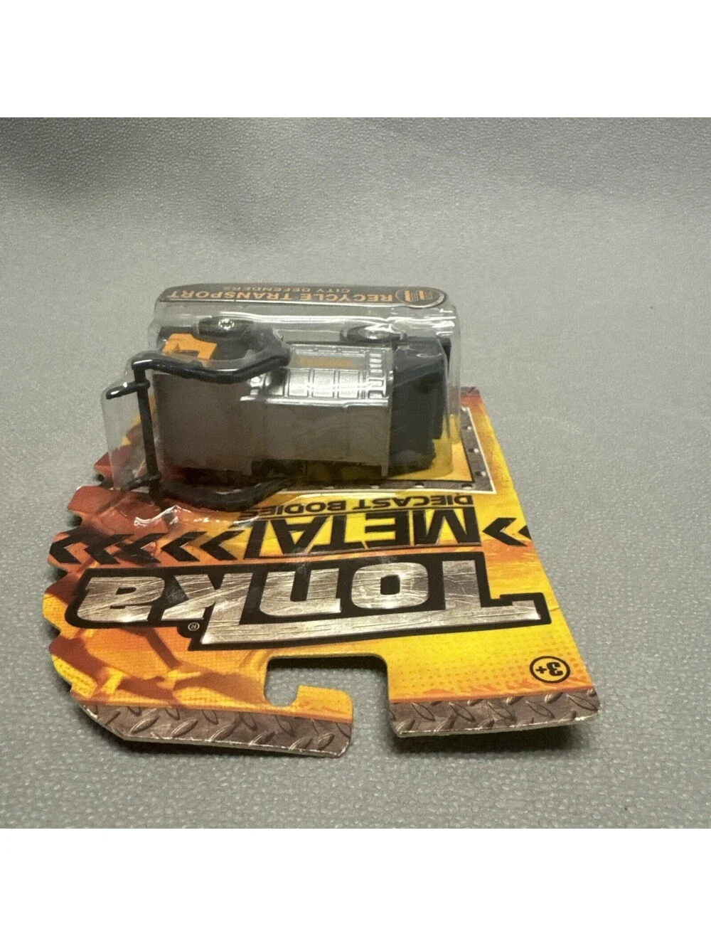 Tonka Metal Recycling Truck Transport City Defenders 1:64 Orange 2014 Diecast
